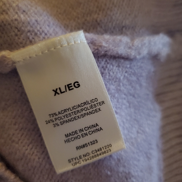 Vince Camuto Mock Neck Azalea Sweater - Picture 7 of 7